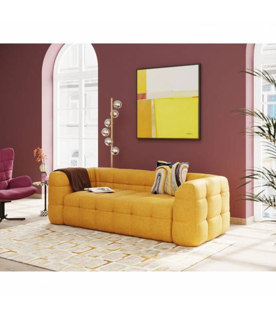 Sofa SALAMANCA 240x107 geltona