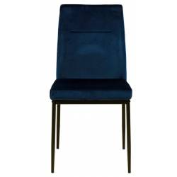 Valgomojo kėdė 90909 VIC tamsiai mėlyna