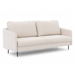 Sofa lova TEILI 207x98 beige/juodos kojos