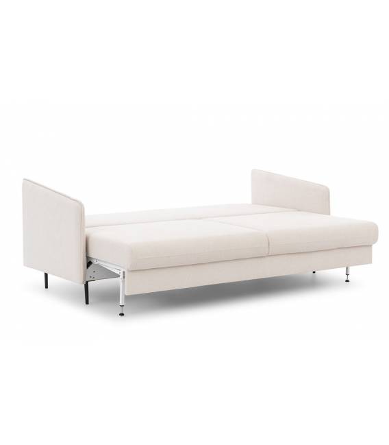 Sofa lova TEILI 207x98 pilka/juodos kojos