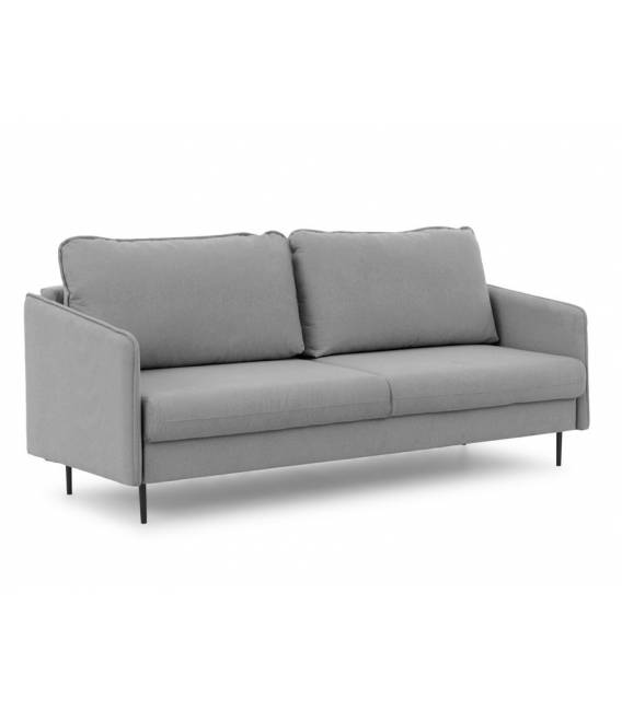 Sofa lova TEILI 207x98 pilka/juodos kojos