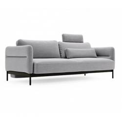 Sofa-lova DRERO 223x96 pilka