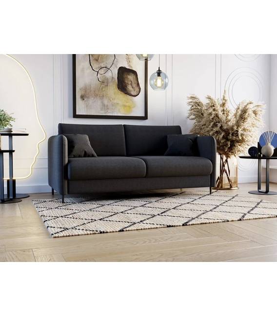 Sofa-lova JOY 182x95 juoda