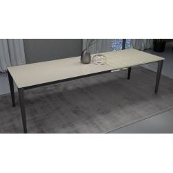 Išskleidžiamas stalas ZEN 160(280)x90 rovere grigio