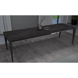 Išskleidžiamas stalas STYLO 160(280)x90 marmo nero