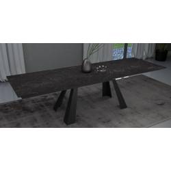 Išskleidžiamas stalas KREA 180(240)x100 marmo nero