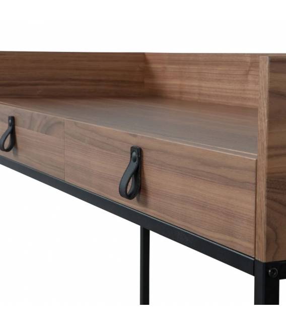 Darbo stalas WALNUT 120x44 rudas