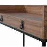 Darbo stalas WALNUT 120x44 rudas