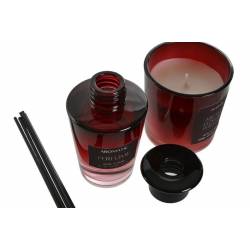 Namų kvapo ir žvakės rinkinys MIKADO rose & oud