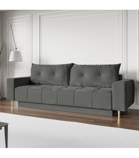 Sofa-lova SANTI 244x96 pilka