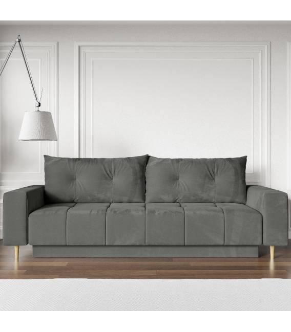 Sofa-lova SANTI 244x96 pilka