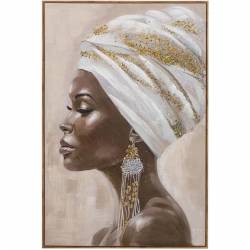 Paveikslas AFRICAN BEAUTY-A 80x120 rudas