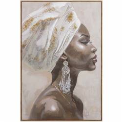 Paveikslas AFRICAN BEAUTY-B 80x120 rudas