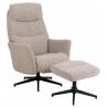 Fotelis 105213 beige/reguliuojamas